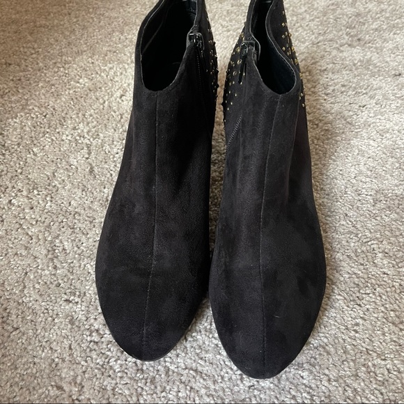 Lane Bryant Faux Suede Ankle Boots with Stud details - Picture 4 of 11